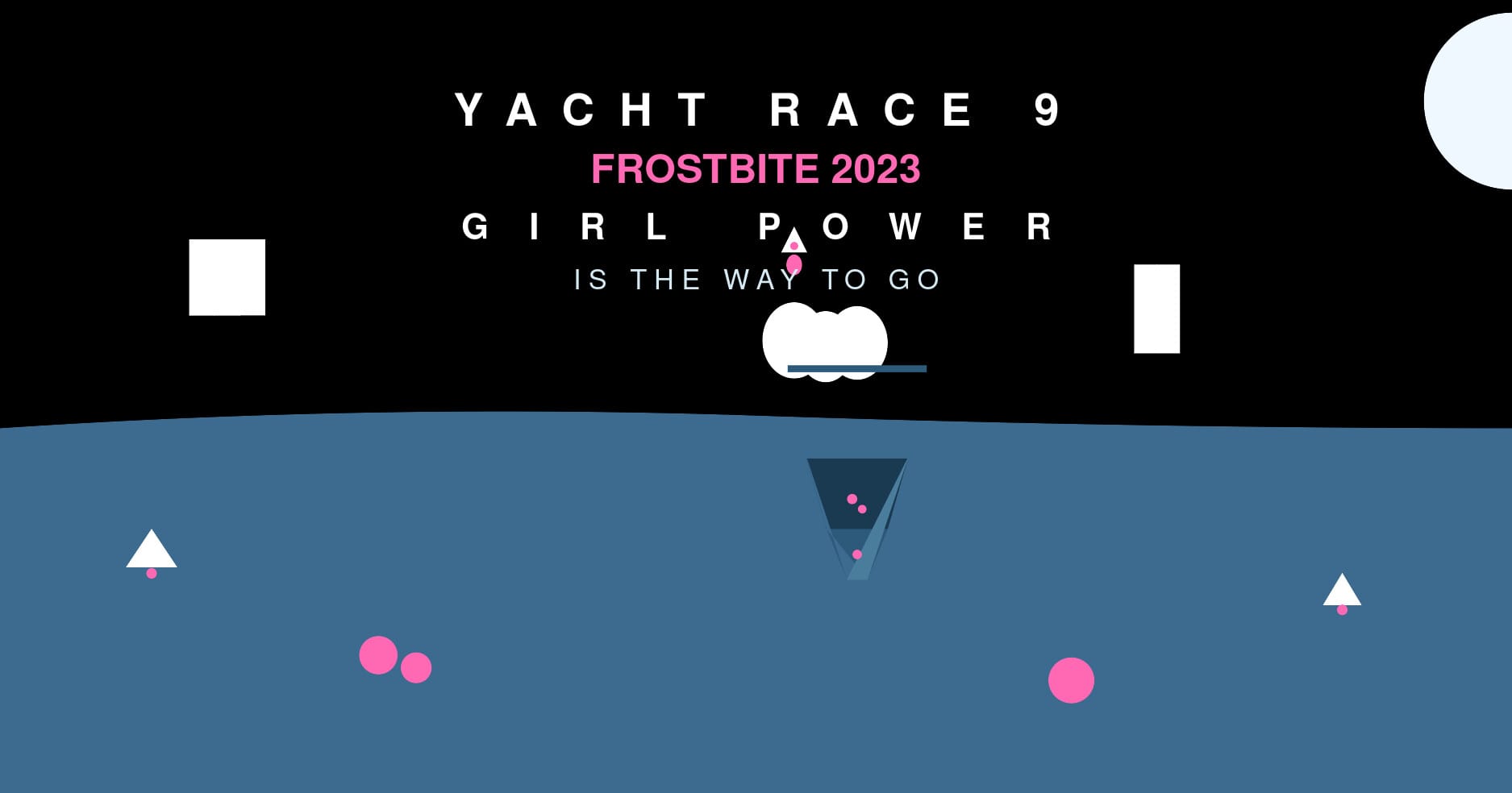 Yacht Race 9, Frostbite 2023 – Girl Power Is The Way To Go