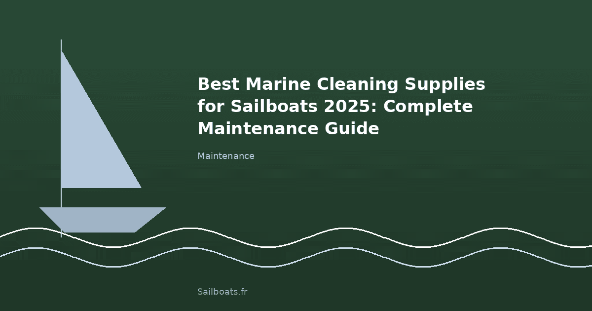 Best Marine Cleaning Supplies for Sailboats (2026)