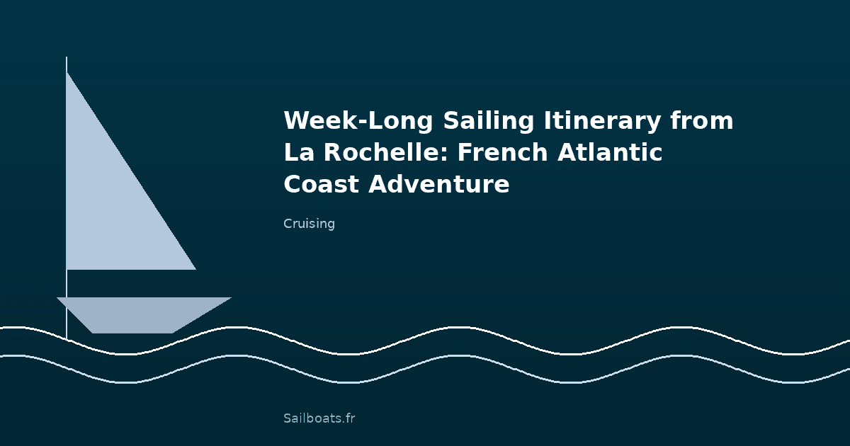 La Rochelle Sailing Itinerary: French Atlantic Coast