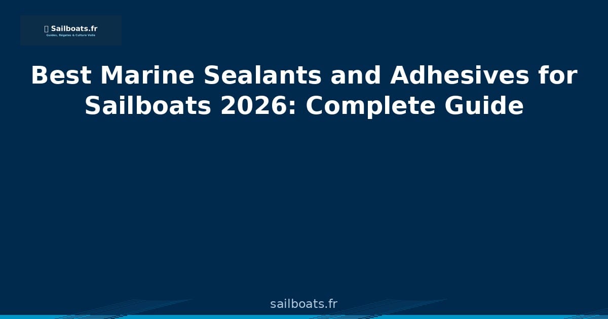 Best Marine Sealants and Adhesives for Sailboats 2026: Complete Guide