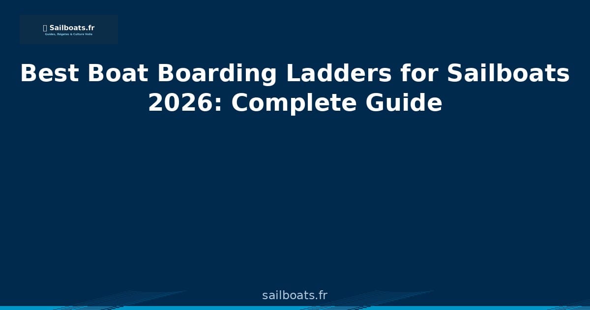 Best Boat Boarding Ladders for Sailboats 2026: Complete Guide