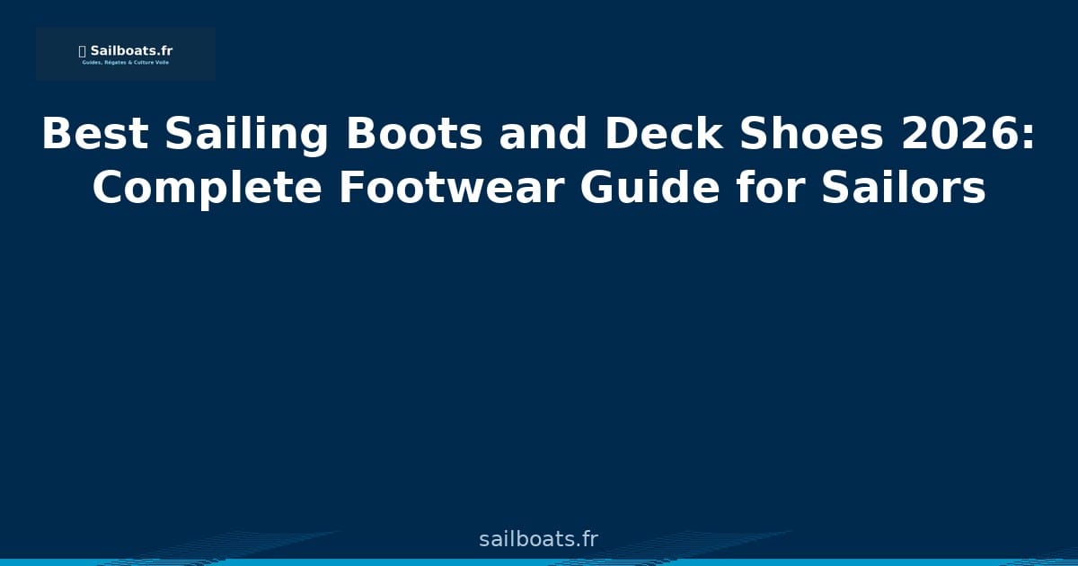 Best Sailing Boots and Deck Shoes 2026: Complete Footwear Guide for Sailors