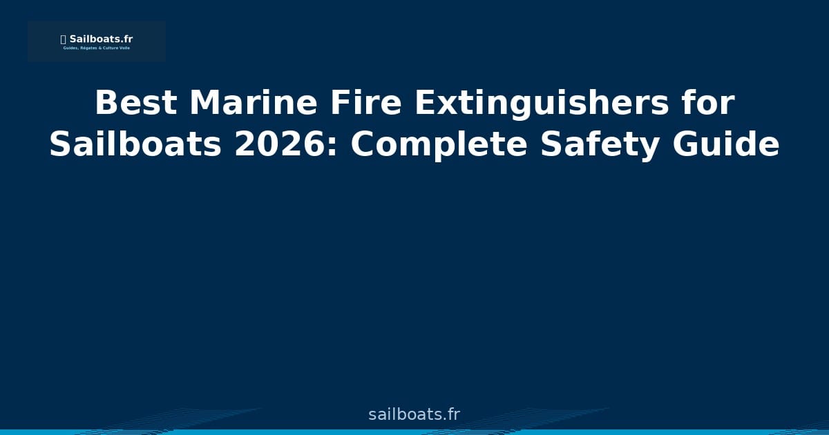 Best Marine Fire Extinguishers for Sailboats 2026: Complete Safety Guide