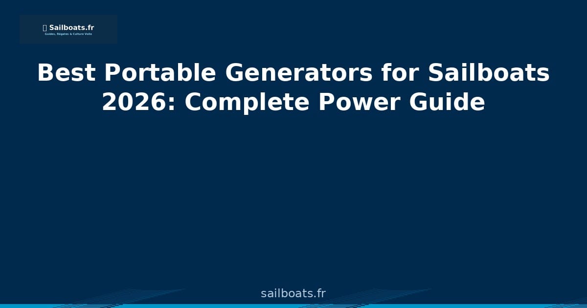Best Portable Generators for Sailboats 2026: Complete Power Guide