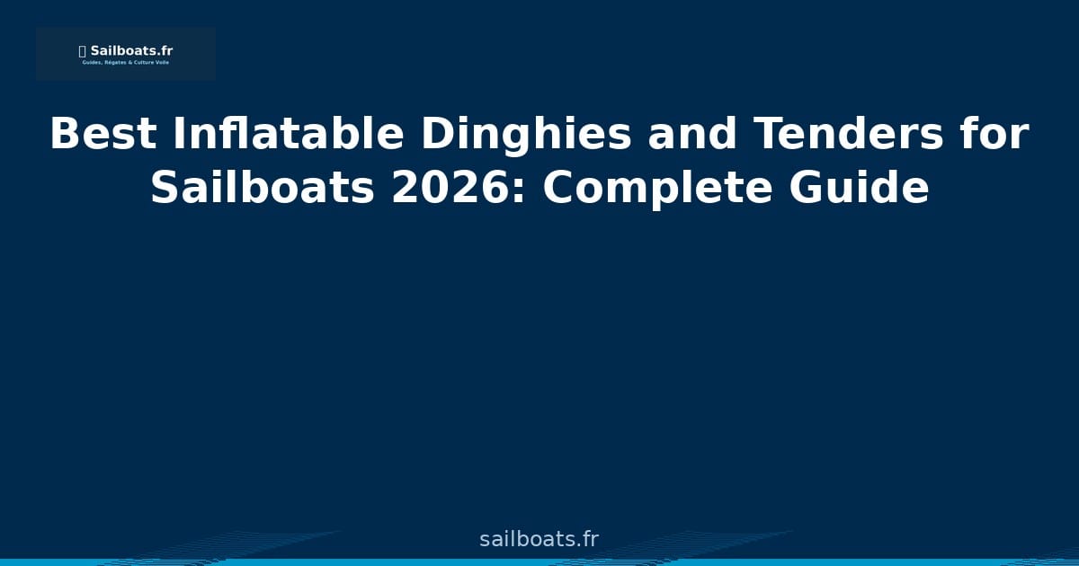 Best Inflatable Dinghies and Tenders for Sailboats 2026: Complete Guide